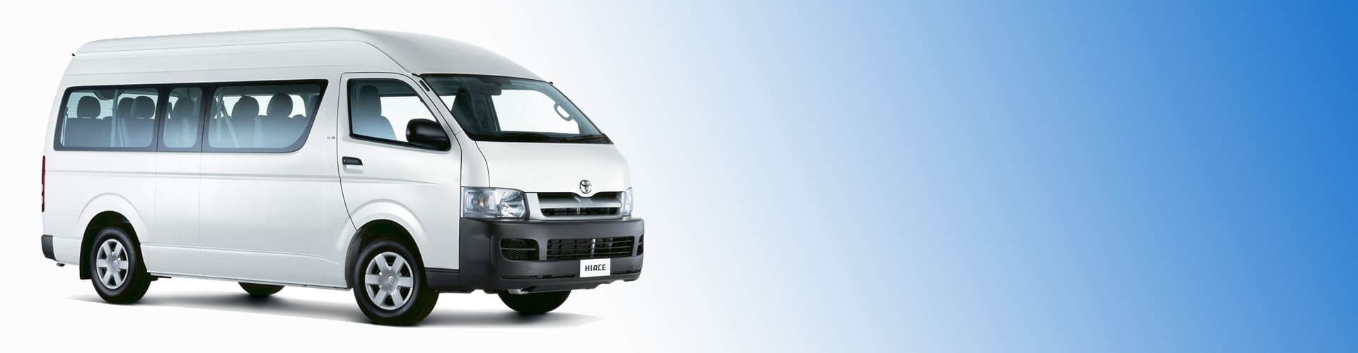 TOYOTA HIACE COMMUTER - 14 Penumpang - Harian - Mobil & Supir